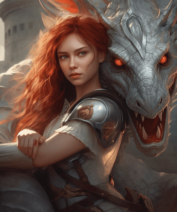 Девушка-дракон